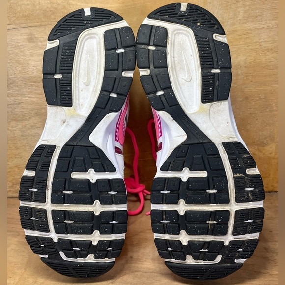 Nike Dart 10 Womens Size 7.5 Training Shoes Sneakers White Pink 580427-100 - Picture 7 of 9